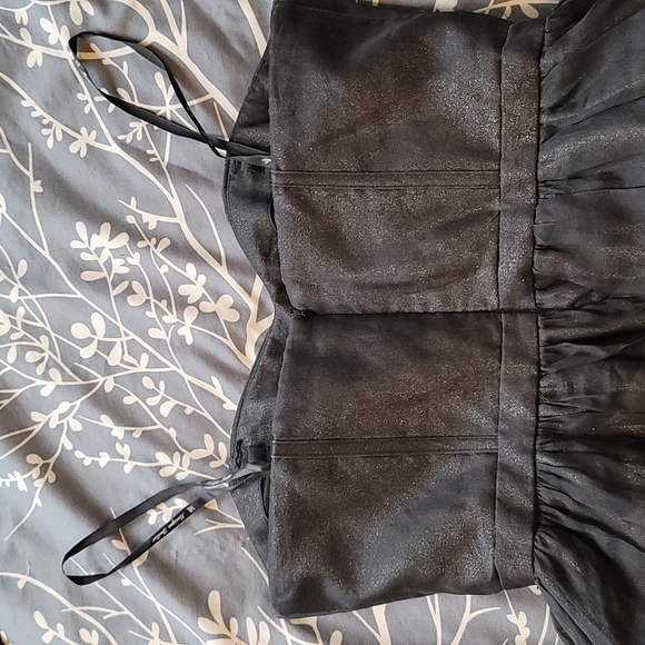 COPY - Shimmery Black Dress - Picture 5 of 6